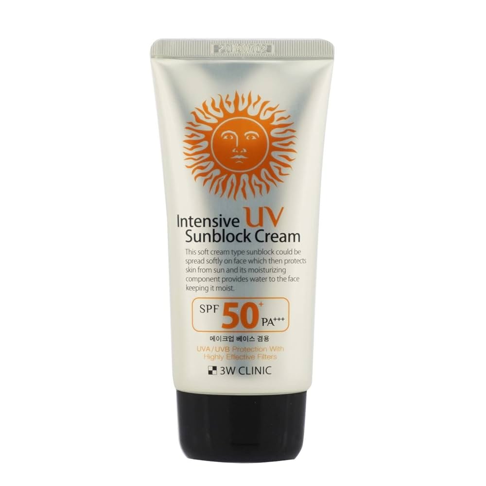 3W clinic Intensive UV Sunblock Cream 70ml