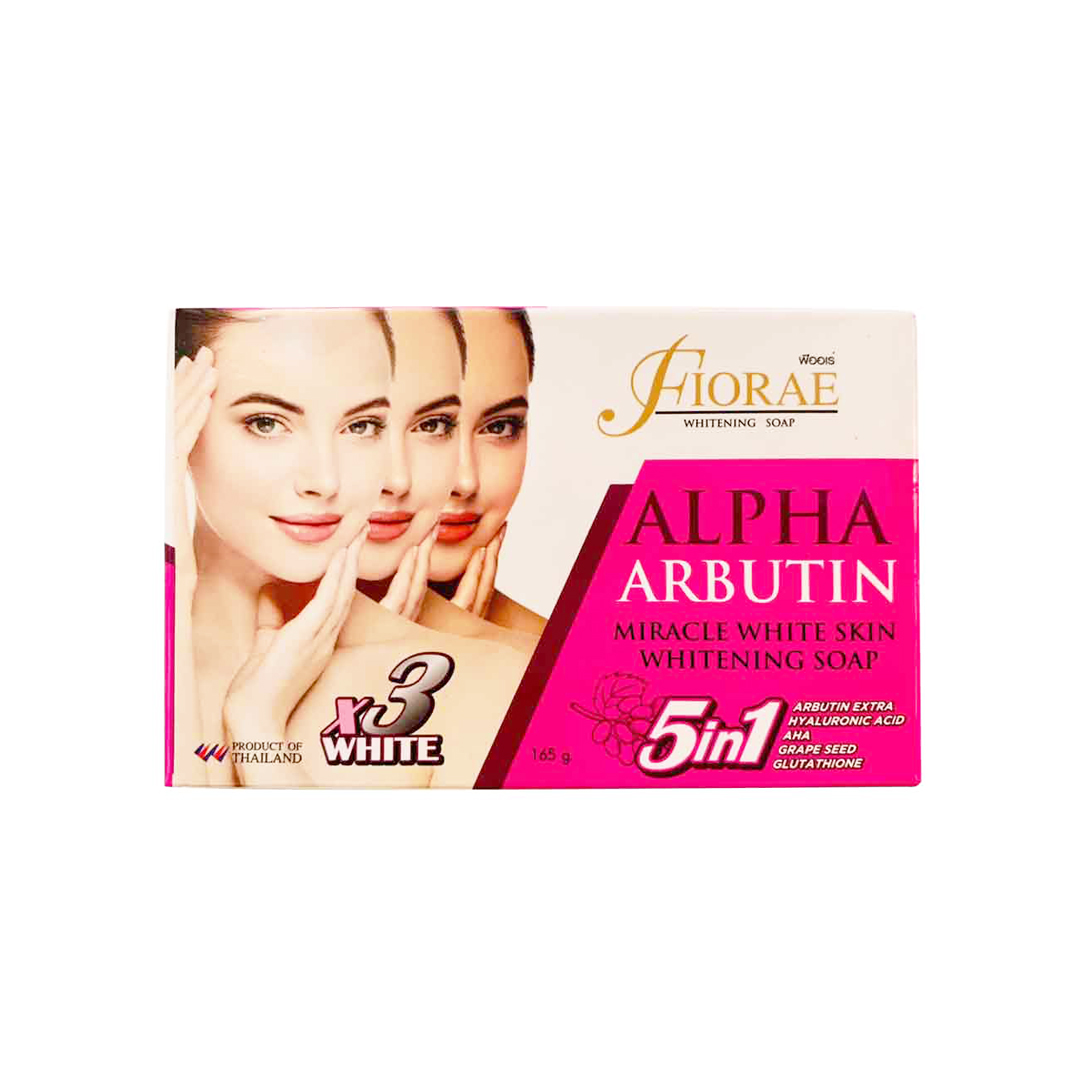 Fiorae Alpha Arbutin Miracle Whitening Soap